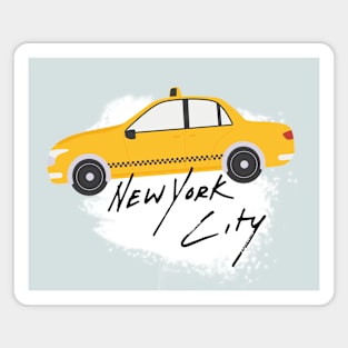 New York City Taxi Magnet